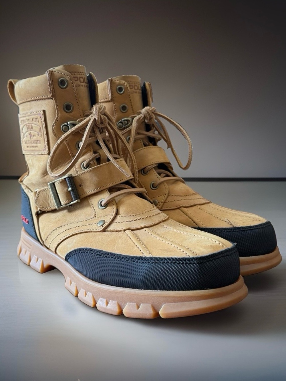 Polo Ralph Lauren Tenard Leather Boots 🥾